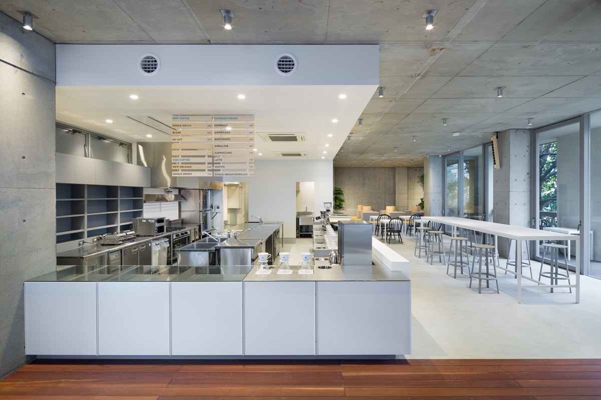 Blue Bottle Coffee Aoyama Cafe Leibal