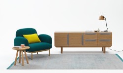 Ash is a minimalist design created by Australia-based designer Jardan Lab. Ash presents leather and timber elements in an elegant geometric pattern. Made to order with push-pad cupboards and drawers in a select range of Jardan leathers, this sideboard range is ideal for residential and commercial settings. (3)