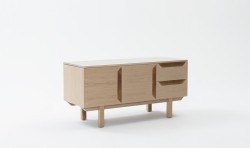 Ash is a minimalist design created by Australia-based designer Jardan Lab. Ash presents leather and timber elements in an elegant geometric pattern. Made to order with push-pad cupboards and drawers in a select range of Jardan leathers, this sideboard range is ideal for residential and commercial settings. (4)
