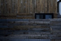 ATMN is a minimalist house located in Hokkaido, Japan, designed by Archilab. The project is characterized by a large wooden volume placed in the center of the spacious one-story residence. (2)