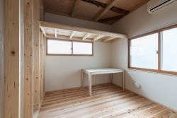 M-House is a minimalist house located in Osaka, Japan, designed by Coil Kazuteru Matumura Architects. The renovation involved the insertion of two rectangular volumes in order to improve light circulation. (17)