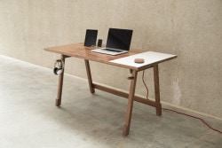 Desk 01 is a minimalist design created by USA-based designer Artifox. The Artifox Desk 01 is hand crafted with easy assembly, perfect for today’s modern workflow. (9)