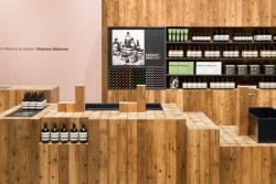 Aesop Osaka is a minimalist interior located in Osaka, Japan, designed by Torafu Architects. It has a glass front with a completely open facade facing the street. The high ceilings, and simple square plane of 7m became the site plan. (4)