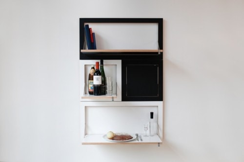Fläpps is a minimalist design created by Germany-based designer Malte Grieb. A modular shelving system without rules. A beautiful combination of width, height and shelves. (5)
