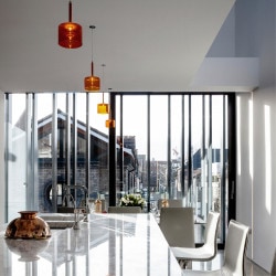 Percy Lane Mews is a minimalist house located in Dublin, Ireland, designed by ODOS architects. (11)